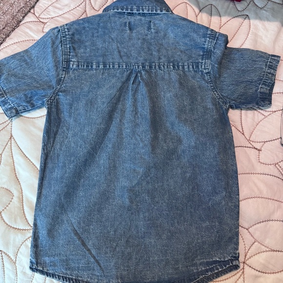 Bundle Denim Blue Kids Button Down Shirt - Picture 4 of 7